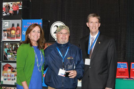 Winners of Best New Product Overall - Crabby Mary at 2014 Virginia Food & Beverage Expo