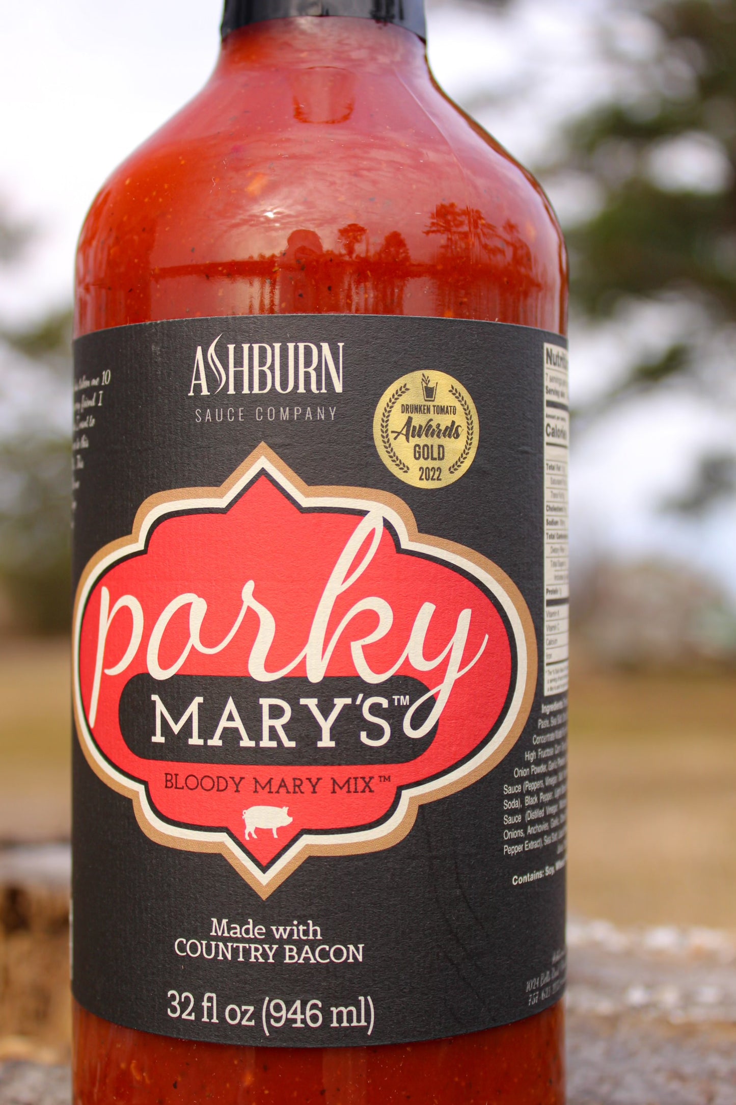 Ashburn Porky Mary's Bloody Mary Mix, 32 oz