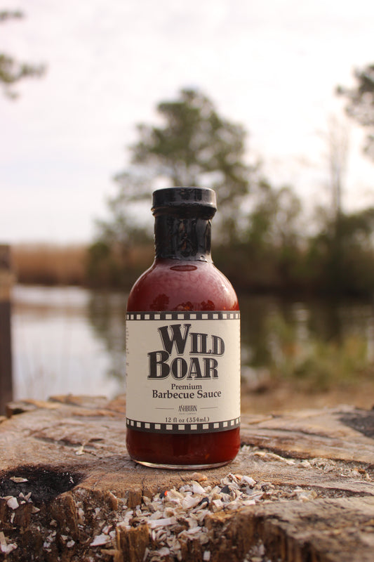 Ashburn Wild Boar Premium BBQ Sauce, 12oz.