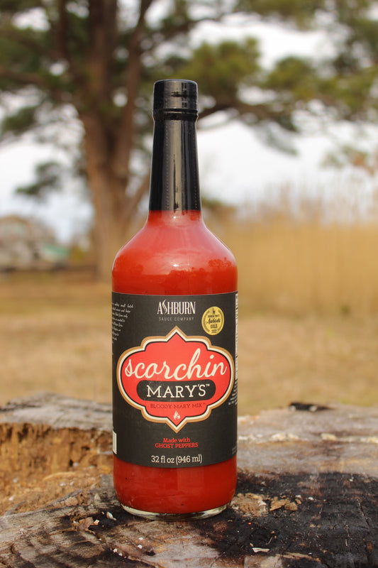Ashburn Scorchin Mary's Bloody Mary Mix, 32 oz