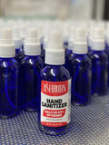 Ashburn Premium Hand Sanitizer made with Pure Essential Oils - 2 oz Spray Bottle